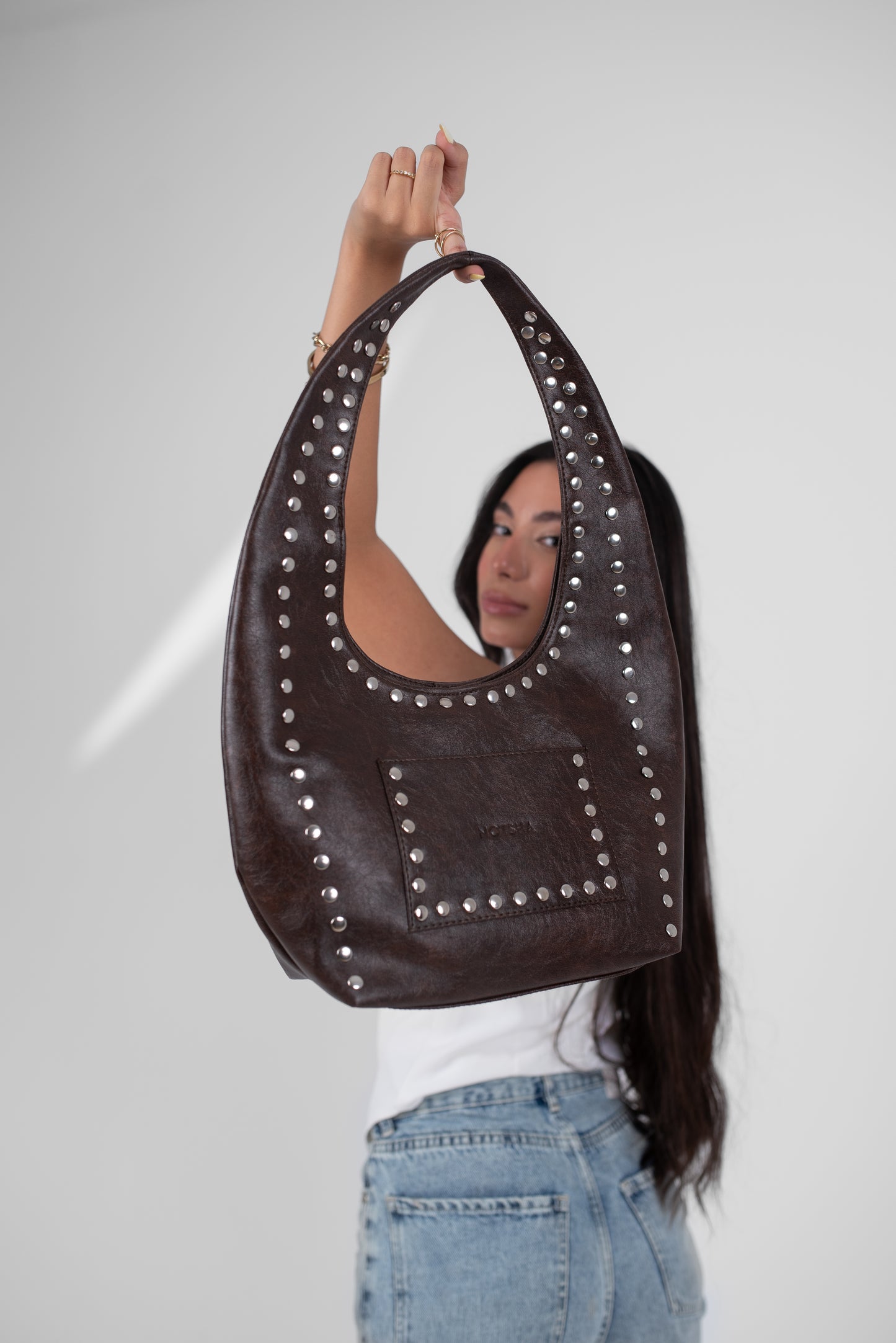 Brown Leather Azura bag