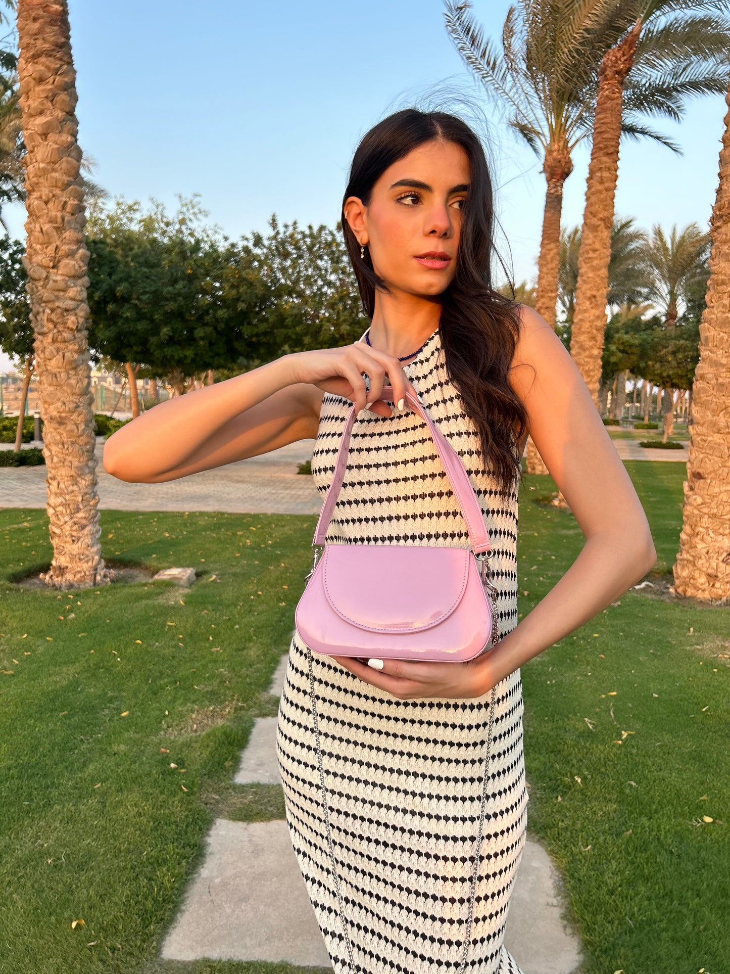 Lilac Verne Wave Bag