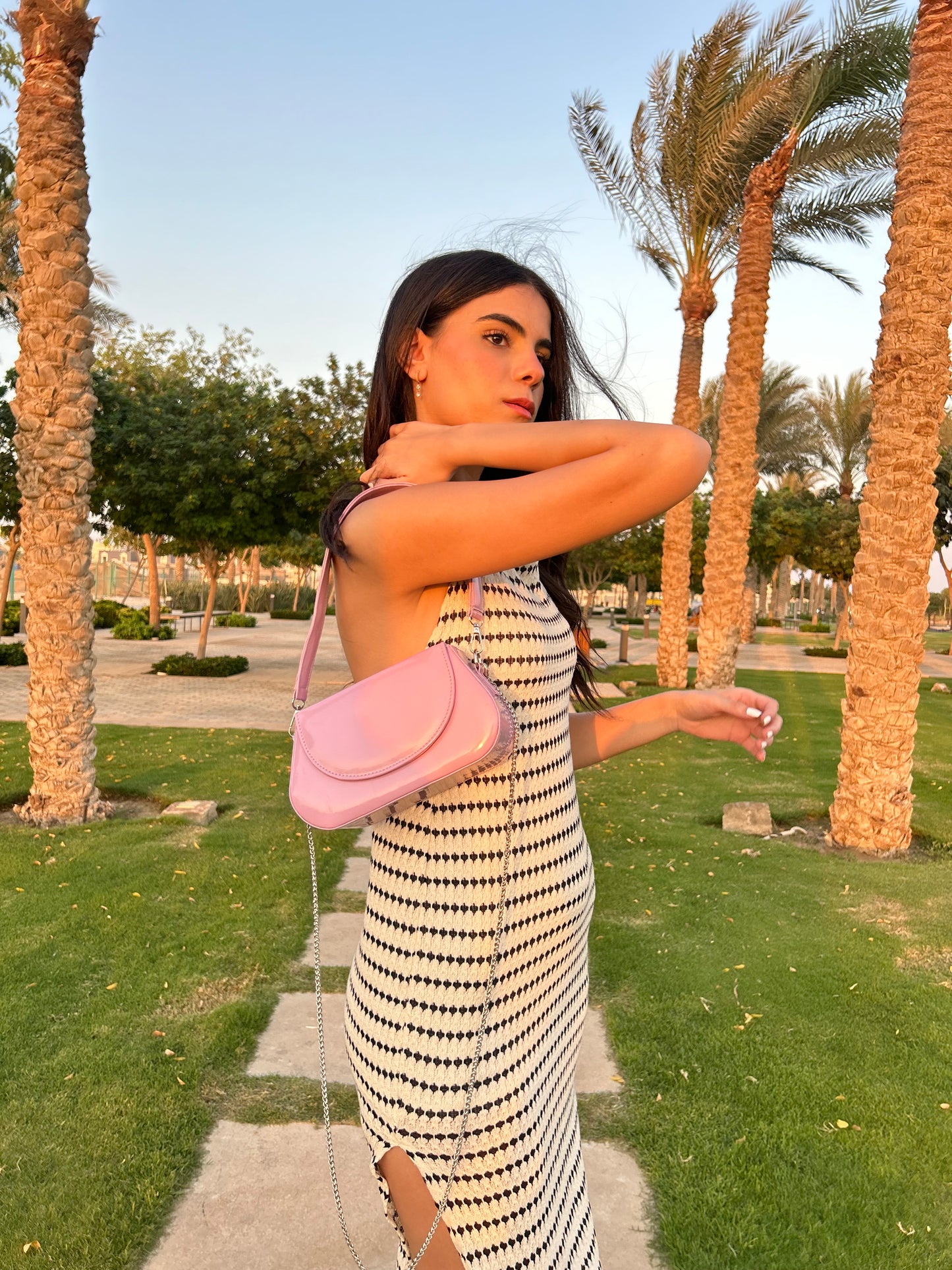 Lilac Verne Wave Bag