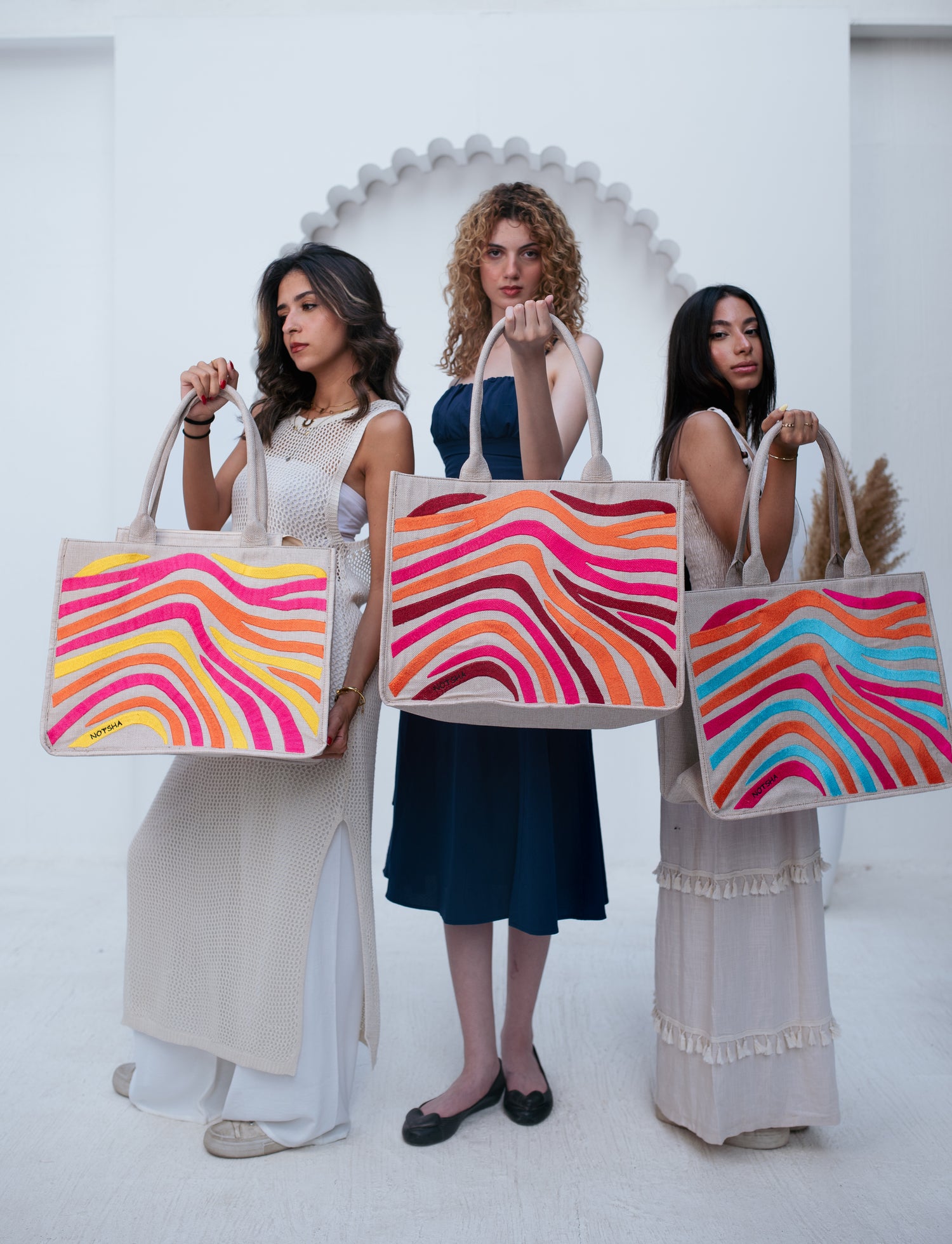 Sunset Large Beach Bags