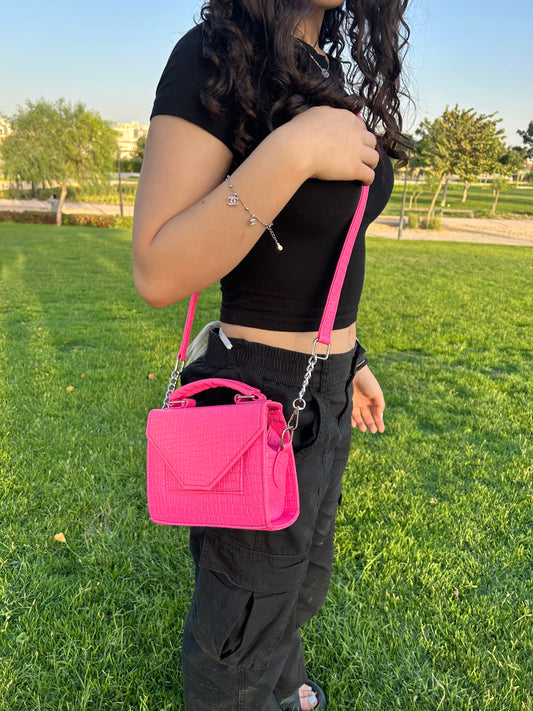 Pink Matte Mini Bag