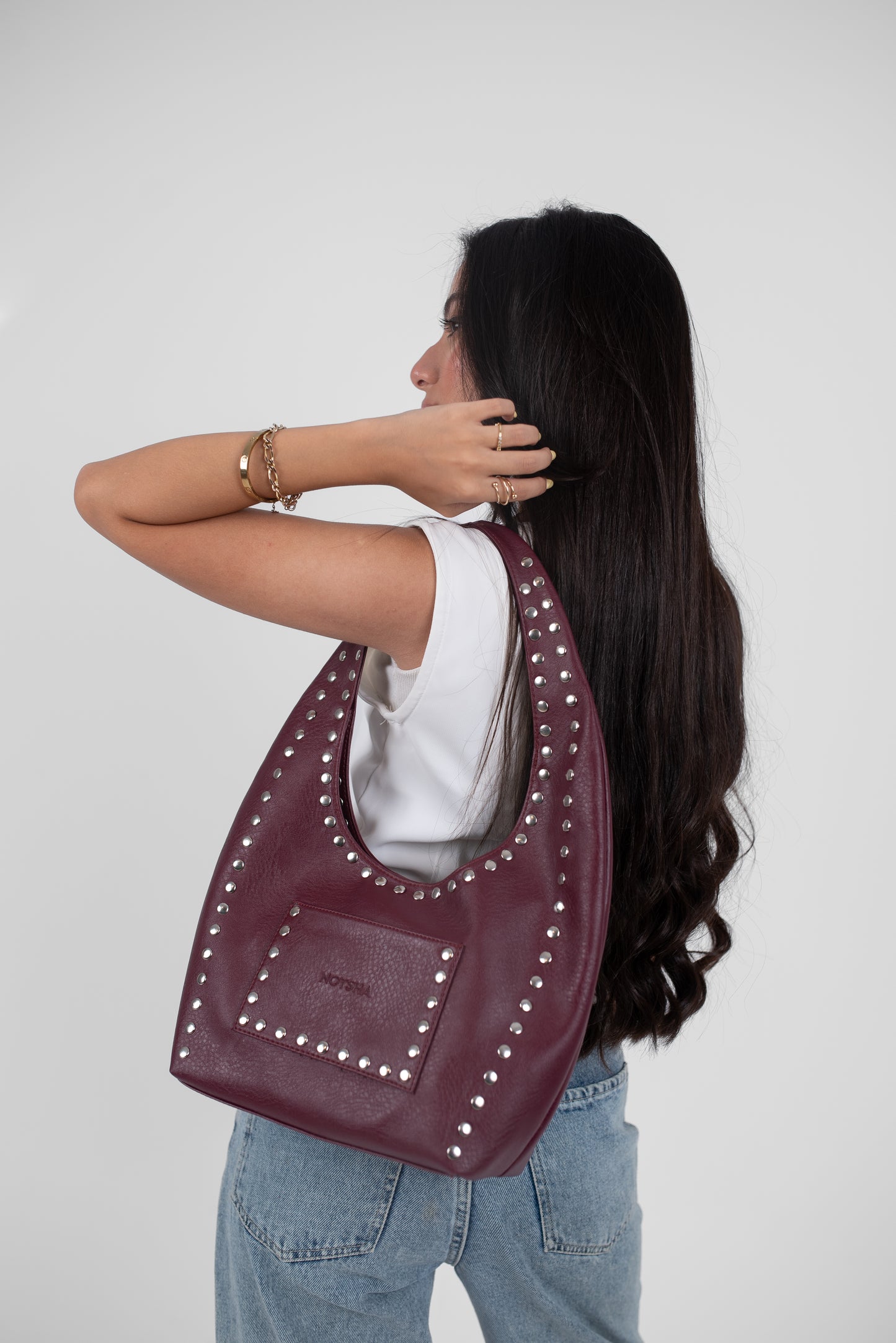 Burgundy Azura Bag