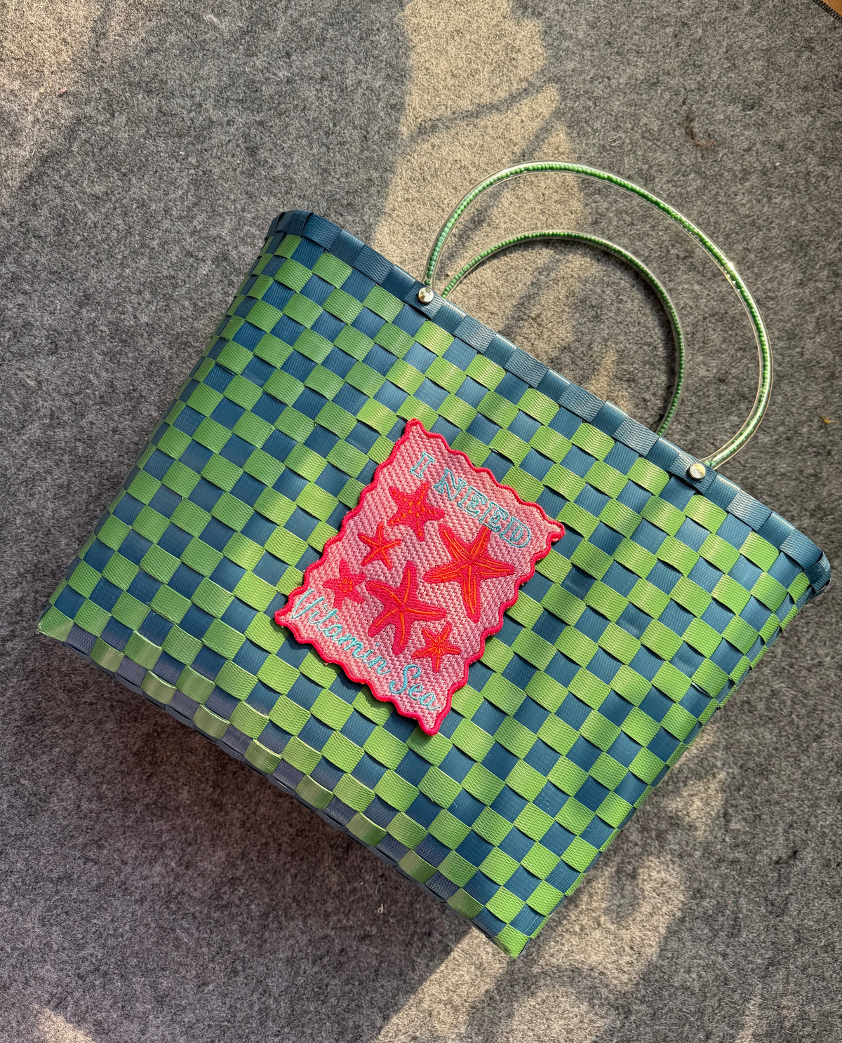 Aqua Lime Bag
