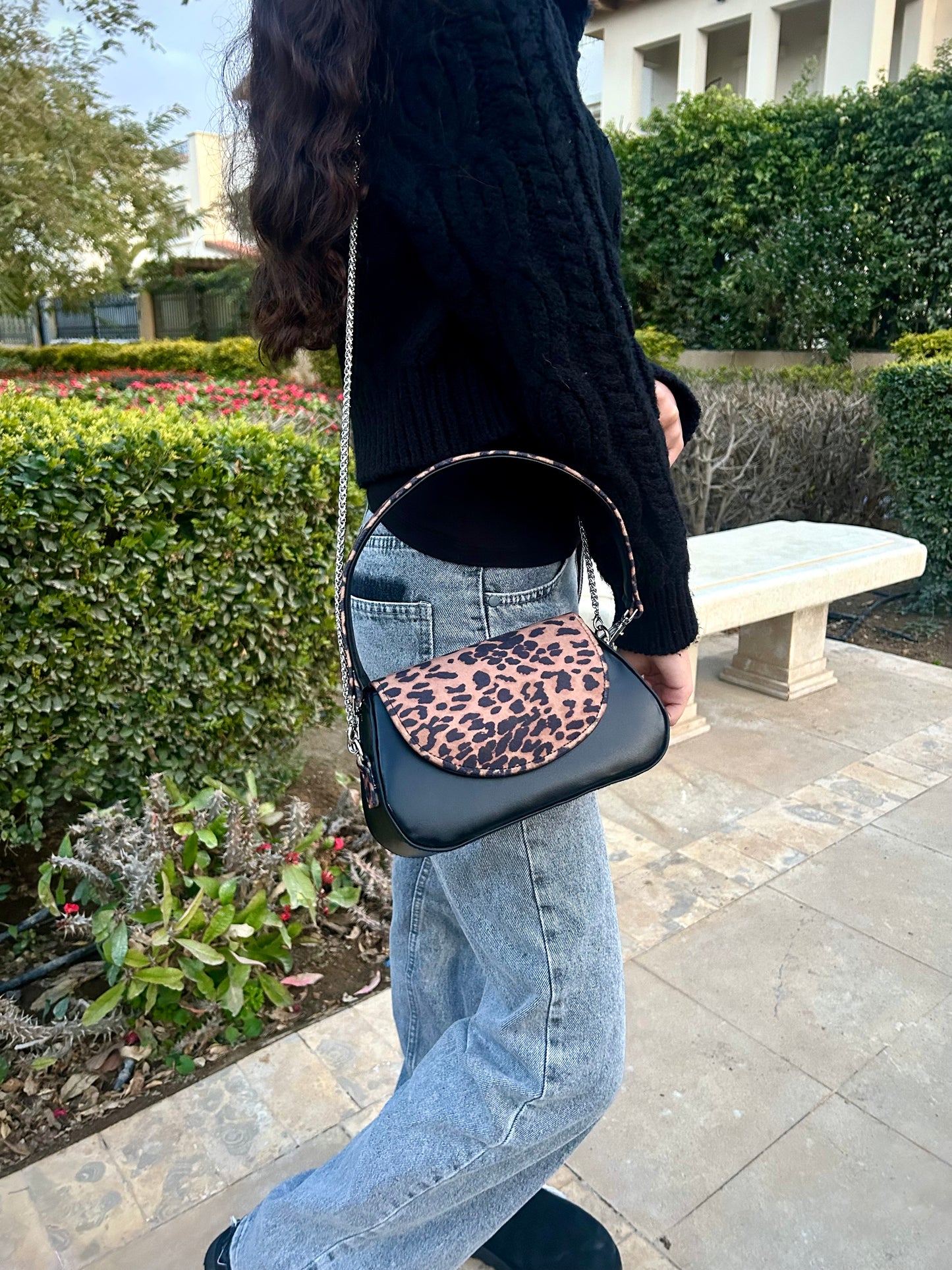 Black X Leopard