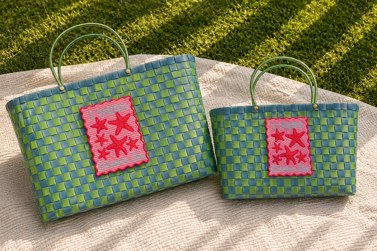 Aqua Lime Bag