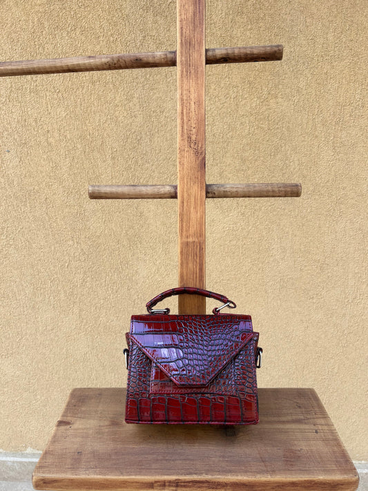 Burgundy Mini Bag