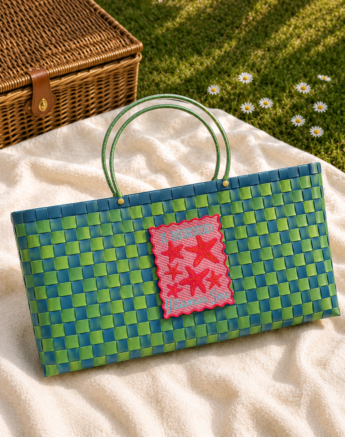 Aqua Lime Bag