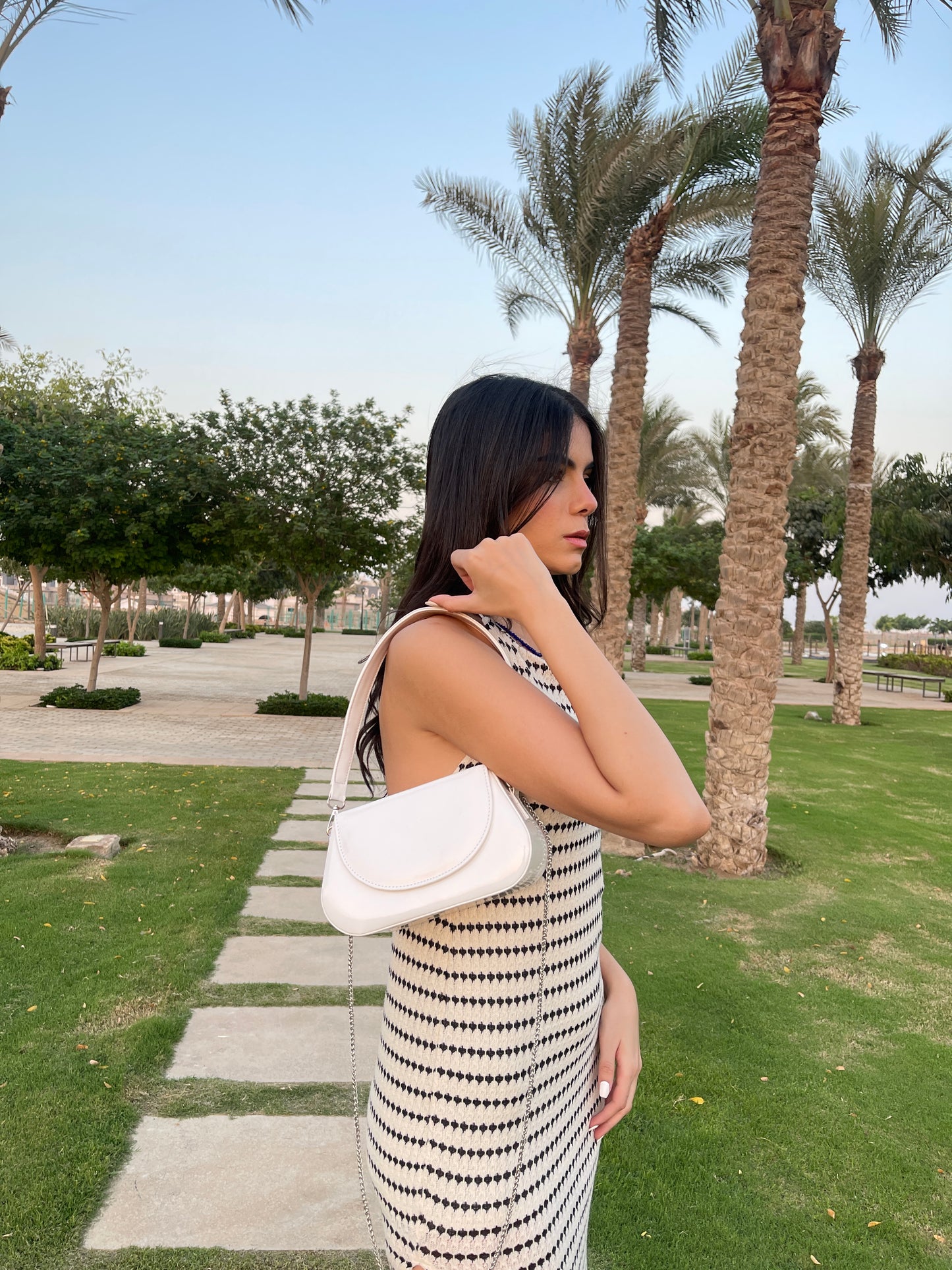 White Wave Bag