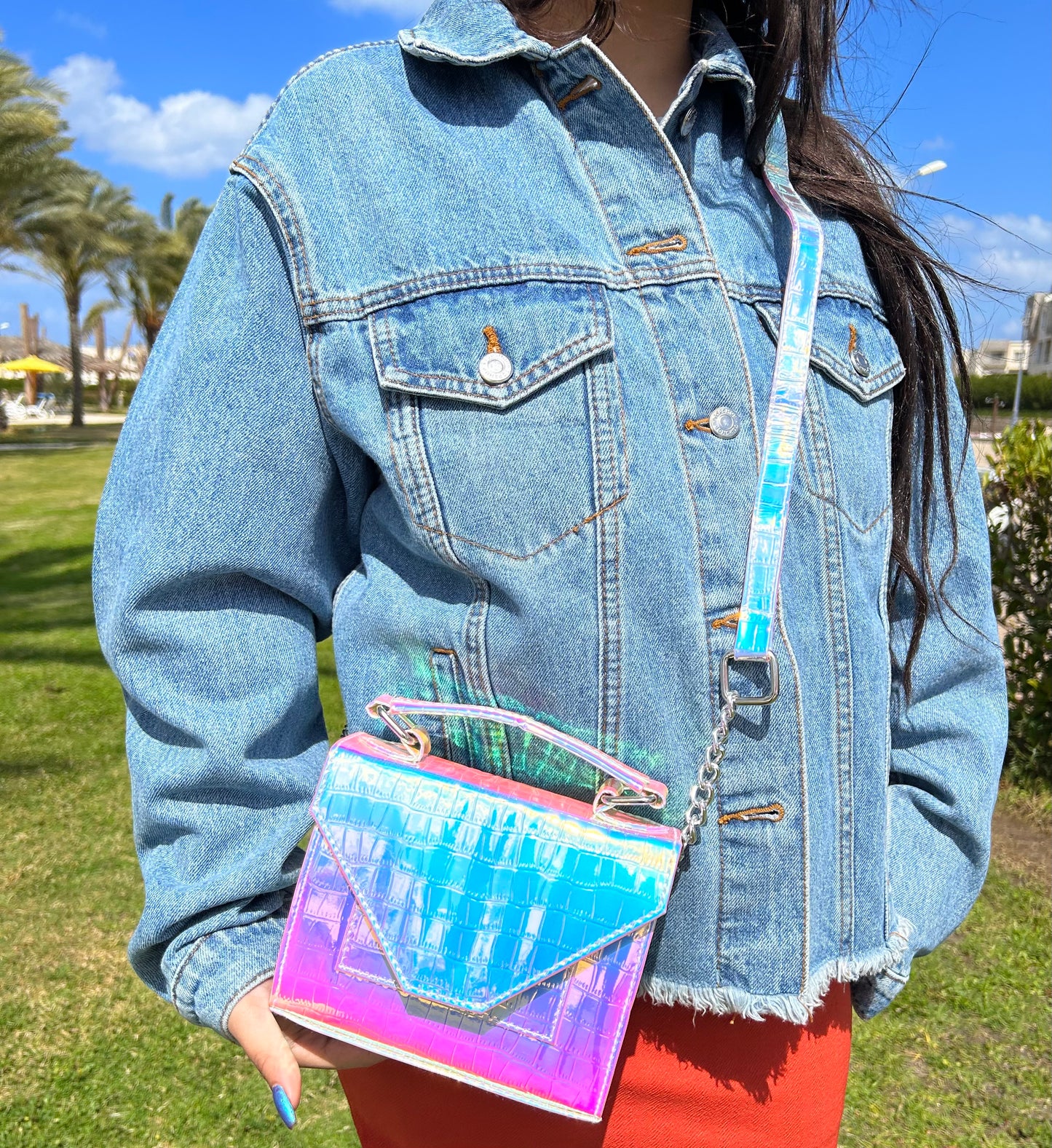 Holographic Mini Bag