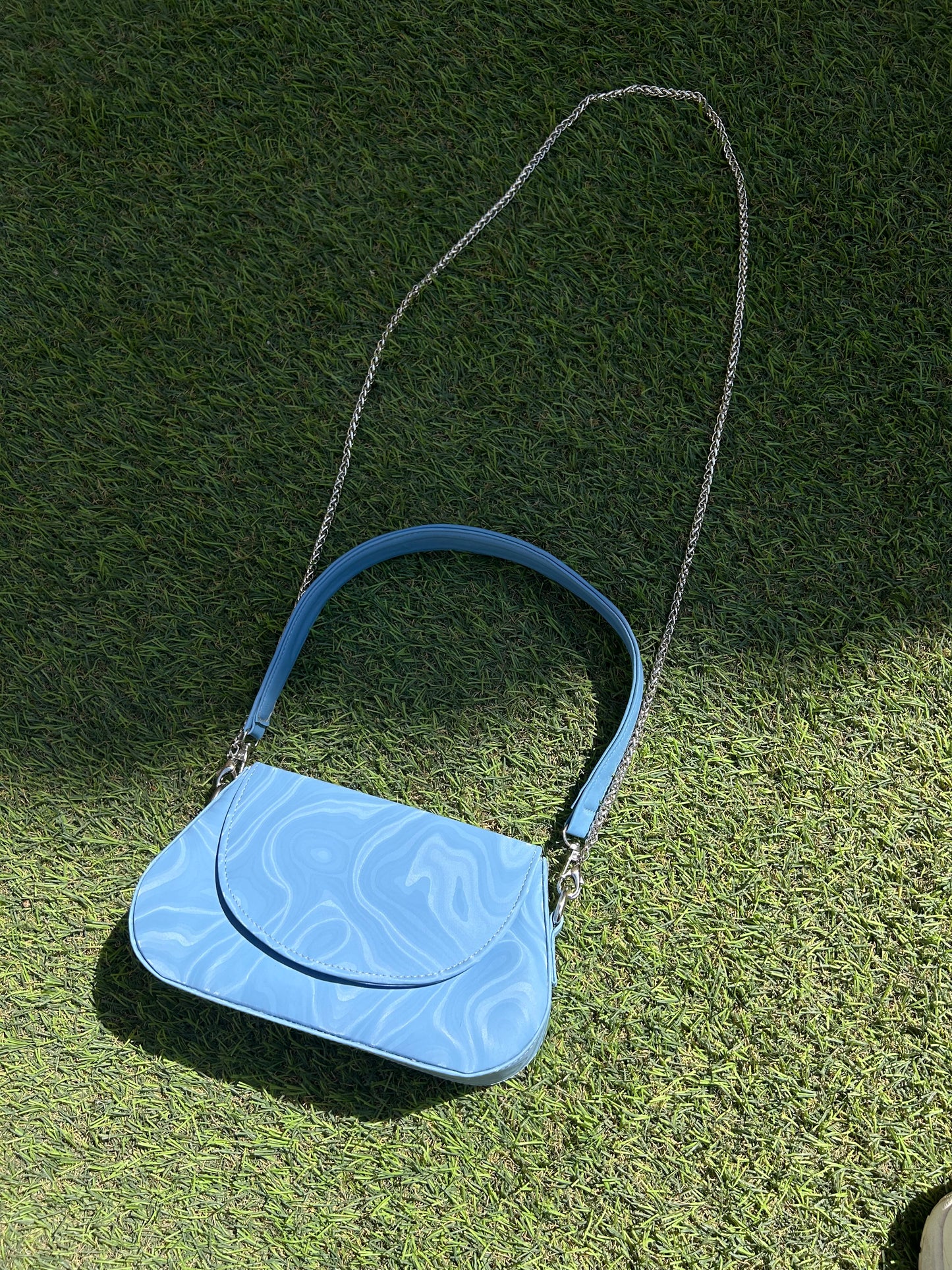 Baby Blue Wave Bag