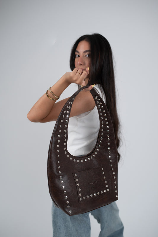 Brown Leather Azura bag