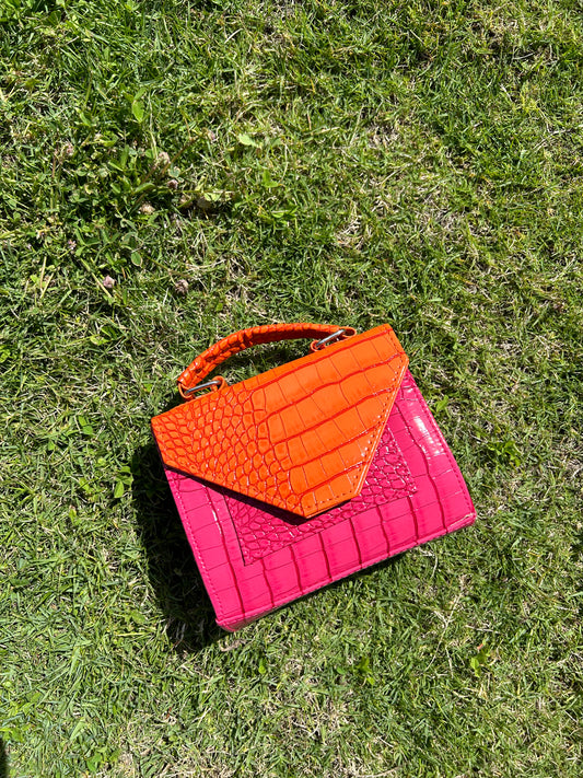 Pink x Orange Mini Bag