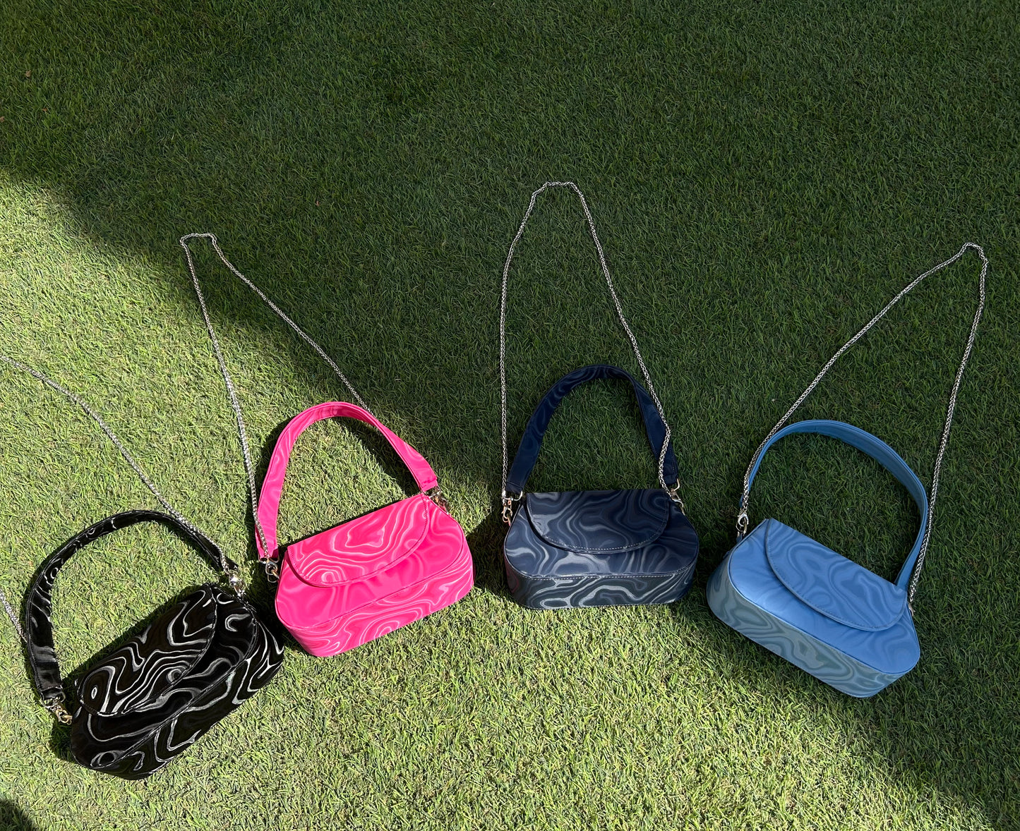Baby Blue Wave Bag
