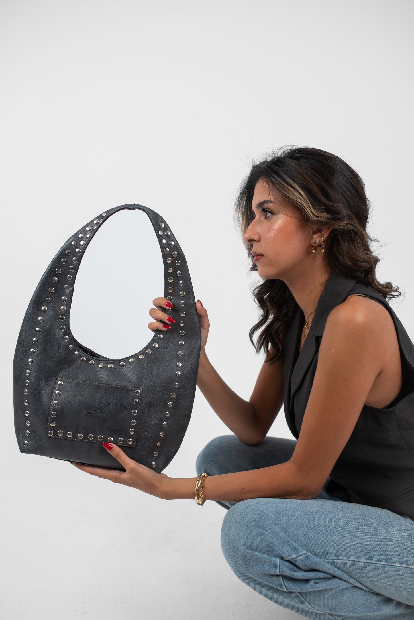 Grey Azura Bag