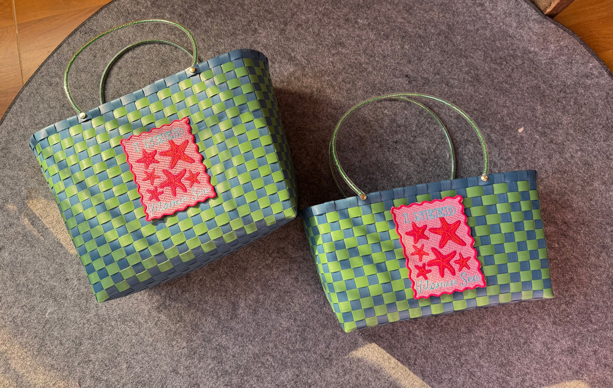 Aqua Lime Bag