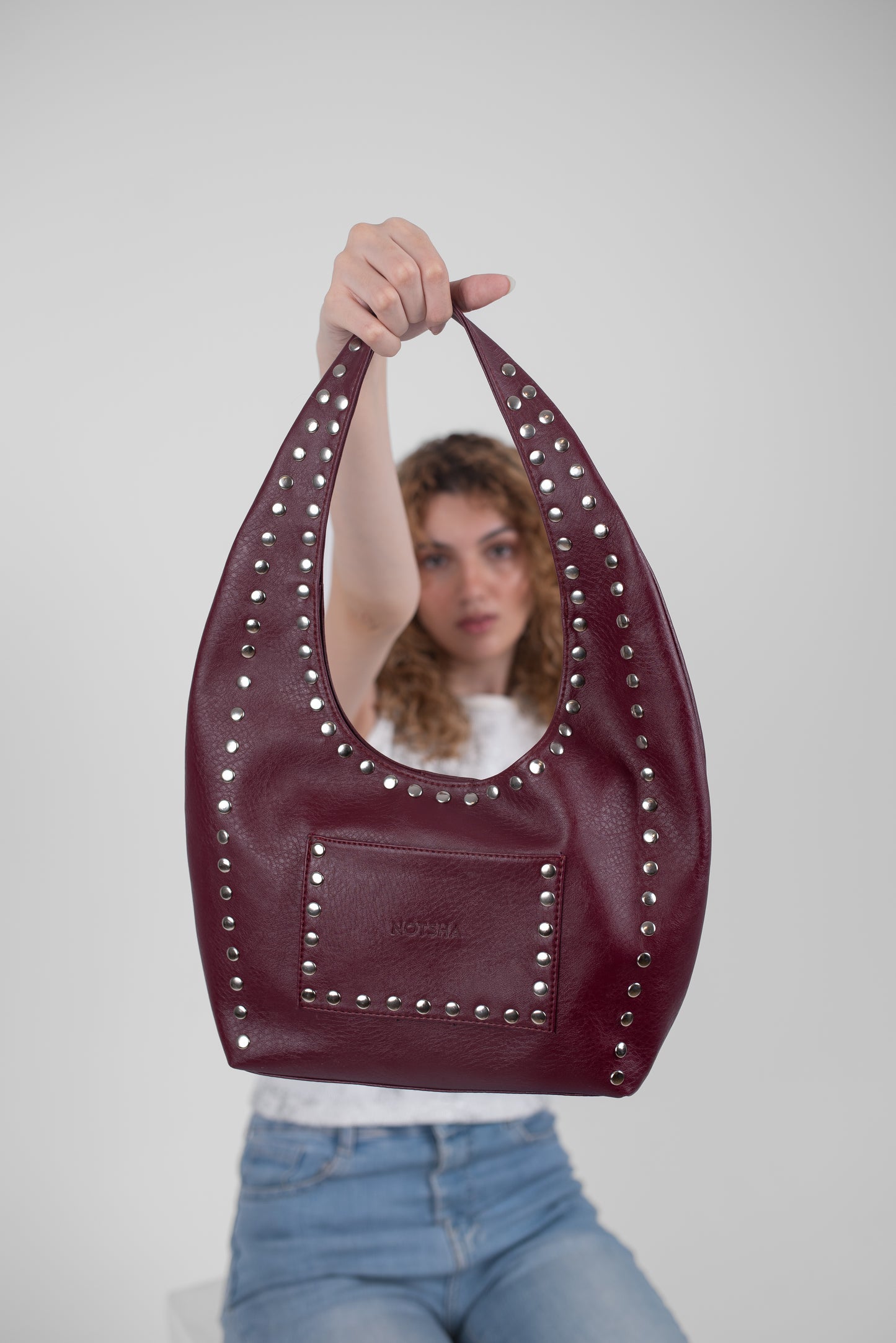 Burgundy Azura Bag