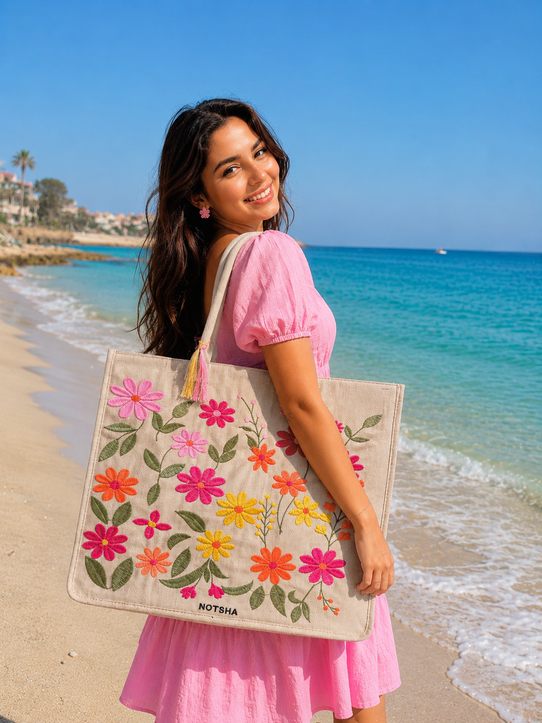 Floral Bloom Bag 🌸
The perfect floral touch for your summer days - Large